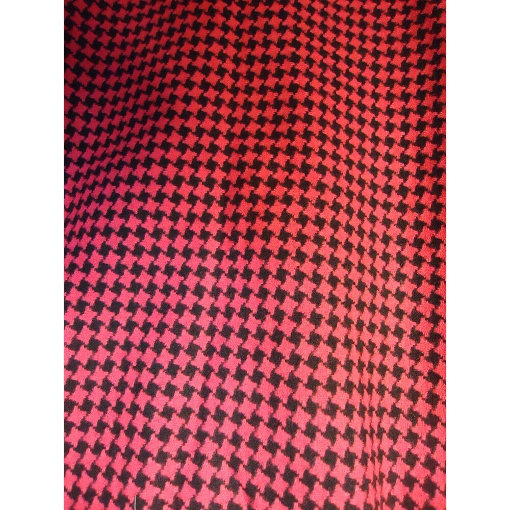 Pendleton Pink Houndstooth Virgin Wool Pencil Ski… - image 3